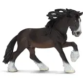 Schleich Djur - 17 x 12 cm - Shire Hingst 13734 - - One Size - Leksaksdjur