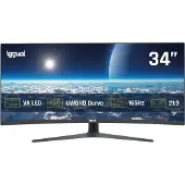 Iggual 34" Wide Quad HD Monitor av
