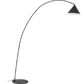 LINDBY Golvlampa , Triangolo, Svart, Vardagsrum, Metall, Modern