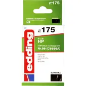 Edding Bläck Ersätter HP 56, C6656A Kompatibel Svart EDD-175 18-175
