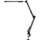 INF LED skrivbordslampa med justerbar svängarm Svart