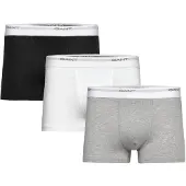 Gant Boxershorts ljusgrå / gråmelerad / svart / vit