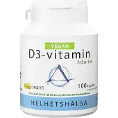 Helhetshälsa D3-vitamin Vegan 75 µg 3000 IE 100 kapslar