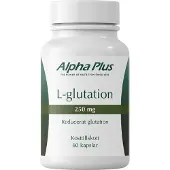 Alpha Plus L-glutation 250mg 60 kapslar