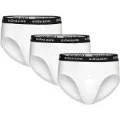 Björn Borg Cotton Stretch Briefs 3-pack Vit, S