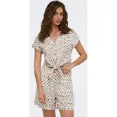 ONLY Blus 'ONLEmmia' ecru / svart