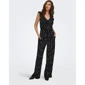 ONLY Jumpsuit 'ONLTina' svart / vit