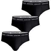 Björn Borg Cotton Stretch Briefs 3-pack Svart, XS