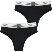 Björn Borg Original Thongs 2-pack Svart, L
