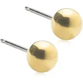 Blomdahl Örhängen Golden Ball 5 mm
