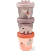 Done by Deer Matbehållare - 3-pack - Ozzo Powder - - One Size - Matlåda