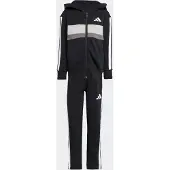 Adidas Träningsdräkt 'Essentials Tiberio' svart / vit