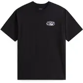 Vans T-shirt 'Downside' lavendel / svart / vit