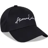 Armani Exchange för män. 954224CC51614439 Keps med visir med maxi navy-logotyp (OSFA), Casual, Bomull, Marino