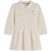 Tommy Hilfiger Pointelle Fit And Flare Dress
