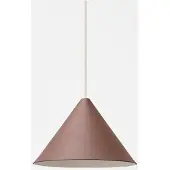 MOEBE Taklampa , Ceramic Cone, dimbara, Brun / rost, Vardagsrum, Keramik, Design
