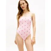 Tommy Hilfiger Uw0uw06540 Halter Baddräkt