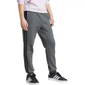 Adidas Sportbyxa 'Essentials' mörkgrå / svart
