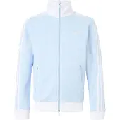 Adidas Originals Sweatjacka 'Classic' ljusblå / vit