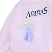 Adidas Träningsset 'Disney Die Eiskönigin' marinblå / ljusblå / syrén / vit