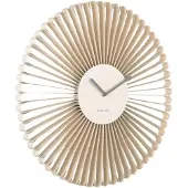 Karlsson väggklocka Cascara off white KA6074WH