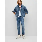 HUGO för män. 50447978 Diragolino T-shirt vit (XL), Casual, Bomull, Kort ärm, Hållbar