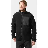 Helly Hansen Panorama Pile Block, Fleecejacka, Herr, Svart