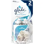Glade Sense & Spray Pure Clean Linen Refill Pack – 18 ml (2 st)