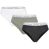 Björn Borg Logo Highwaist Briefs 3-pack Svart, M