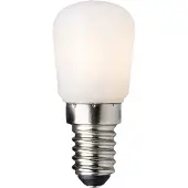Fyrklövern Watt & Veke LED T26 päronlampa E14 2W, Frosted Warm White