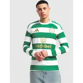 Adidas Celtic FC 2026/27 Long Sleeve Home Shirt, vit