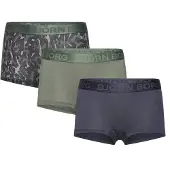 Björn Borg Hipstertrosor - 3-pack - Grön/Svart - - 11-12 år (146-152) - Hipstertrosor