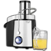 Adler AD 4128, Juicecentrifug, Svart, Vit, Metallisk, Steglös, 18000 RPM, 2 l