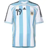 Adidas Argentina Hemmatröja 2006 Messi 19 - , storlek XX-Large