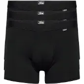 JBS Microfiber Kalsonger 3-pack - Svart, storlek Medium