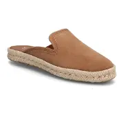 Toms Santiago Läder Kvinnors Brun Socker Tofflor