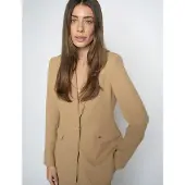 Mos Mosh Kavaj 'MMLeonora Miley' mörkbeige