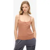 Superdry Essential Button Down ärmlös T-shirt