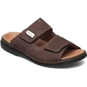 Rieker Pantolette mörkbrun / silver