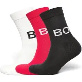 Björn Borg Classic Polyamide Crew Socks 3-pack Svart, 36-40