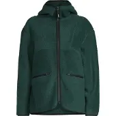 Casall Women's Pile Jacket Dark Pine