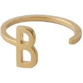 Design Letters Ring guld