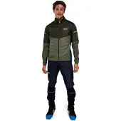 Swix Men's Dynamic Hybrid Insulated Jacket Olive/Dark Olive