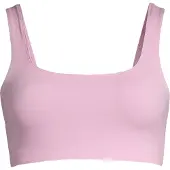 Casall Women's Square Neck Bikini Top Clear Pink