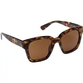 Haga Optik Haga Eyewear Marbella Havana Brown Lens