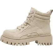 Buffalo Stövlett med snörning 'Zanos' beige