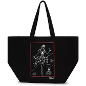 Karl Lagerfeld Shoppingväska röd / svart / vit