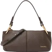 Calvin Klein Axelremsväska choklad