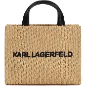 Karl Lagerfeld Handväska beige / svart
