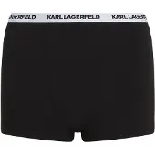 Karl Lagerfeld Sporttrosa svart / vit